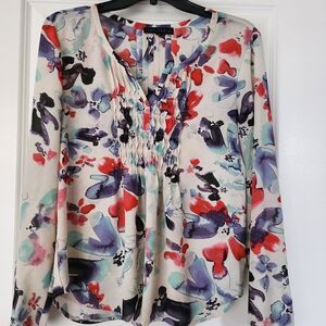 Sanctuary Multicolor Floral Blouse